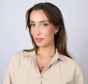 Perlová súprava s tmavou riečnou perlou a zirkónmi 29072.3B peacock