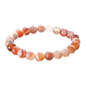 Náramok s minerálnymi kameňmi achát pruhovaný 43056.3