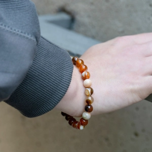 Náramok s minerálnymi kameňmi jaspis 43056.3