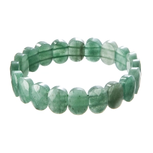 Náramok s minerálnymi kameňmi achát zelený 43057.3