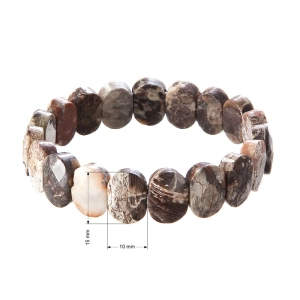 Náramok s minerálnymi kameňmi unakit 43057.3