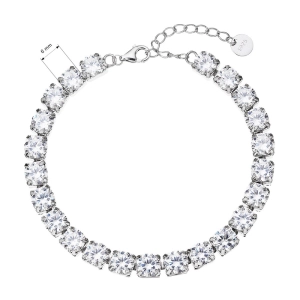 Luxusný strieborný tenisový náramok 13099.1