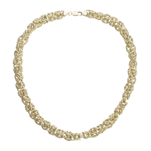 Masívny náhrdelník pozlátený 72094