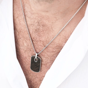 Pánsky oceľový náhrdelník 42045.1