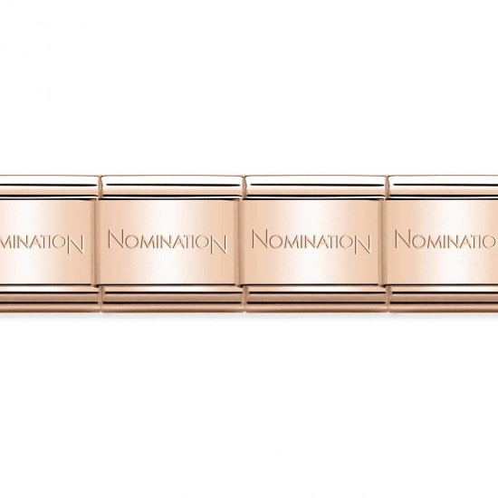 Nomination základný náramok na skladanie článkov ROSE gold